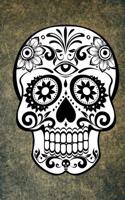 Sugar Skull Journal: 160 Page Lined Journal/Notebook