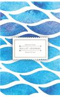 Blue Ocean Bullet Journal: Dotted Grid Journal, 130 Dot Grid Pages, 5.5x8.5, High Inspiring Creative Design Idea