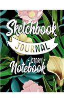 Sketchbook Journal Diary Notebook
