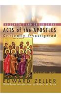Contents and Origin of the Acts of the Apostles