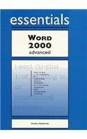 Word 2000 Essentials Advanced