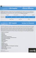 ICD-10-CM 2016 Snapshot Coding Card Collection