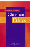 Journal of the Society of Christian Ethics