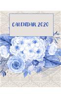 Calendar 2020: One Year Dated Weekly Planner And Organizer With Clean Spreads And Plenty Of Space To Notate Your Appointments, Write Your To-Do Lists, Personal Goa