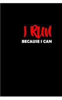 I Run Because I Can