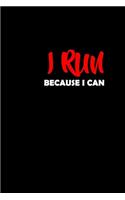 I Run Because I Can