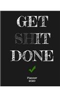 Get Shit Done 2020 Planner