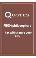 Book - Quotes from philosophers that will change your life