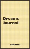 Dreams Journal - To draw and note down your dreams memories, emotions and interpretations