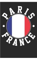 Notebook: Paris Ruled 6x9 120 Pages