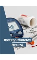Weekly Diabetes Record