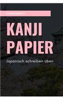 Schreibheft Kanji Papier Japanisch Schreiben Üben