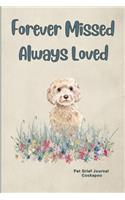 Pet Grief Journal Cockapoo