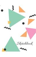 Sketchbook, Personalized Sketch Book for Sketching, Drawing or Doodling, Fancy Cover