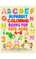 Alphabet Coloring Books For Kids Ages 4-8: Alphabet Coloring Books For Kids Ages 4-8, Alphabet Coloring Book. Total Pages 180 - Coloring pages 100 - Size 8.5" x 11"