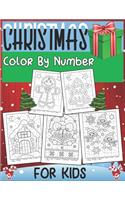 Christmas Color By Number for Kids