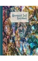 Mermaid Tail (Kyanite Gemstone) Blank Notebook Journal