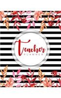 Lesson Planner for Teachers 2019-2020: Weekly and Monthly Teacher Planner, Time Management for Teachers, Academic Year Lesson Plan and Record Book (July 2019 - July 2020)(6 Teacher Planner Book)