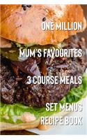 One Million Mum's Favourites 3 Course Meals