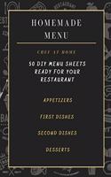 Homemade Menu - Restaurant Menu