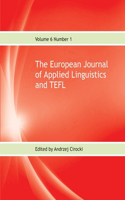 European Journal of Applied Linguistics and TEFL Volume 6 Number 1