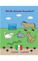 Hai Un Animale Domestico?