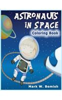 Astronauts in Space Coloring Book