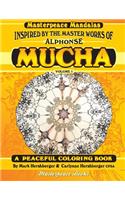 Mucha Masterpeace Mandalas Coloring Book Volume 1