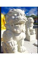 Stone Lion 150 page Dot Grid Notebook