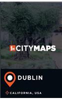 City Maps Dublin California, USA