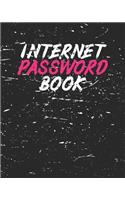 Internet Password Book: Internet Password Book Large Format