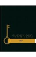 Filer Work Log: Work Journal, Work Diary, Log - 131 pages, 8.5 x 11 inches(Key Work Logs/Work Log)