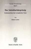 Das Subsidiaritatsprinzip