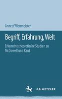 Begriff, Erfahrung, Welt: Erkenntnistheoretische Studien Zu McDowell Und Kant