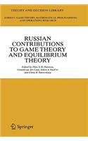 Russian Contributions to Game Theory and Equilibrium Theory