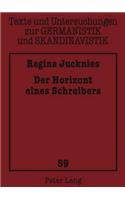 Der Horizont Eines Schreibers