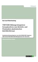 TERTIÄRE Bildungs-Integration
