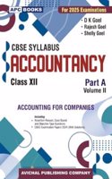 Accountancy Part A- Vol II Class XII