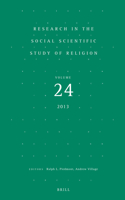 Research in the Social Scientific Study of Religion, Volume 24