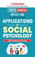 Gullybaba IGNOU CBCS BAG 6th Sem BPCS-188 Application of Social Psychology in English - Latest Edition IGNOU Help Book with Solved Previous Year's Question Papers and Important Exam Notes