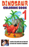 Dinosaur Coloring Book 1