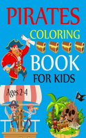 Pirate Coloring Book For Kids Ages 2-4: Pirate Coloring Book For Toddlers And Kids