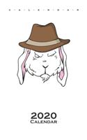Rabbit detective Calendar 2020
