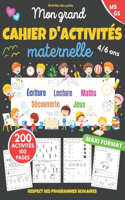 Mon grand cahier d'activités maternelle