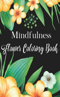 Mindfulness Flower Coloring Book