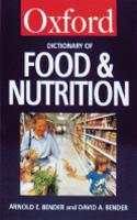 Dictionary Food & Nutral Opr