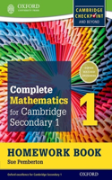Complete Mathematics for Cambridge Secondary 1 Homework Book 1 (Pack of 15): For Cambridge Checkpoint and Beyond