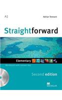 Straightforward 2nd Edition Elementary Level Workbook with key & CD