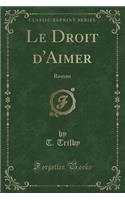 Le Droit d'Aimer