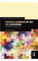 Explicit Learning in the L2 Classroom